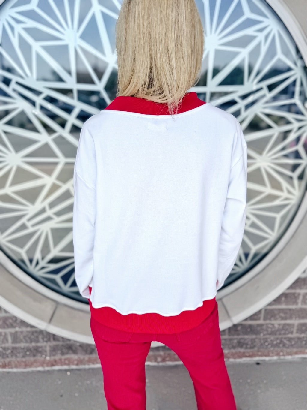 Kansas City Wide Neck Sweatshirt - Amelia's Boutique
