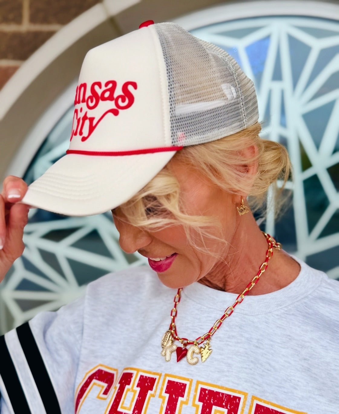 Custom Kansas City Script Hat - Amelia's Boutique