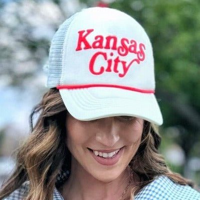 Custom Kansas City Script Hat - Amelia's Boutique