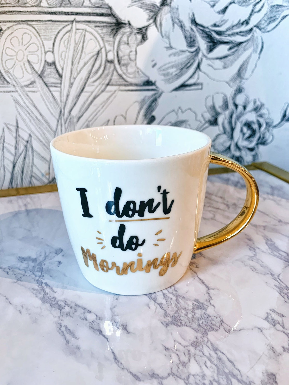 I Don't Do Mornings Coffee Mug - Amelia's Boutique
