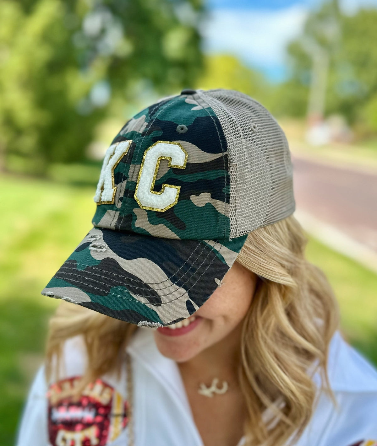 KC Camo Hat - Amelia's Boutique