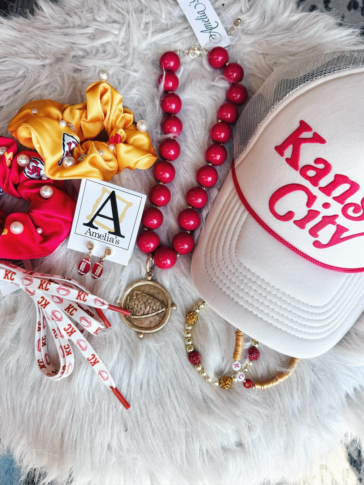 Custom Kansas City Script Hat - Amelia's Boutique