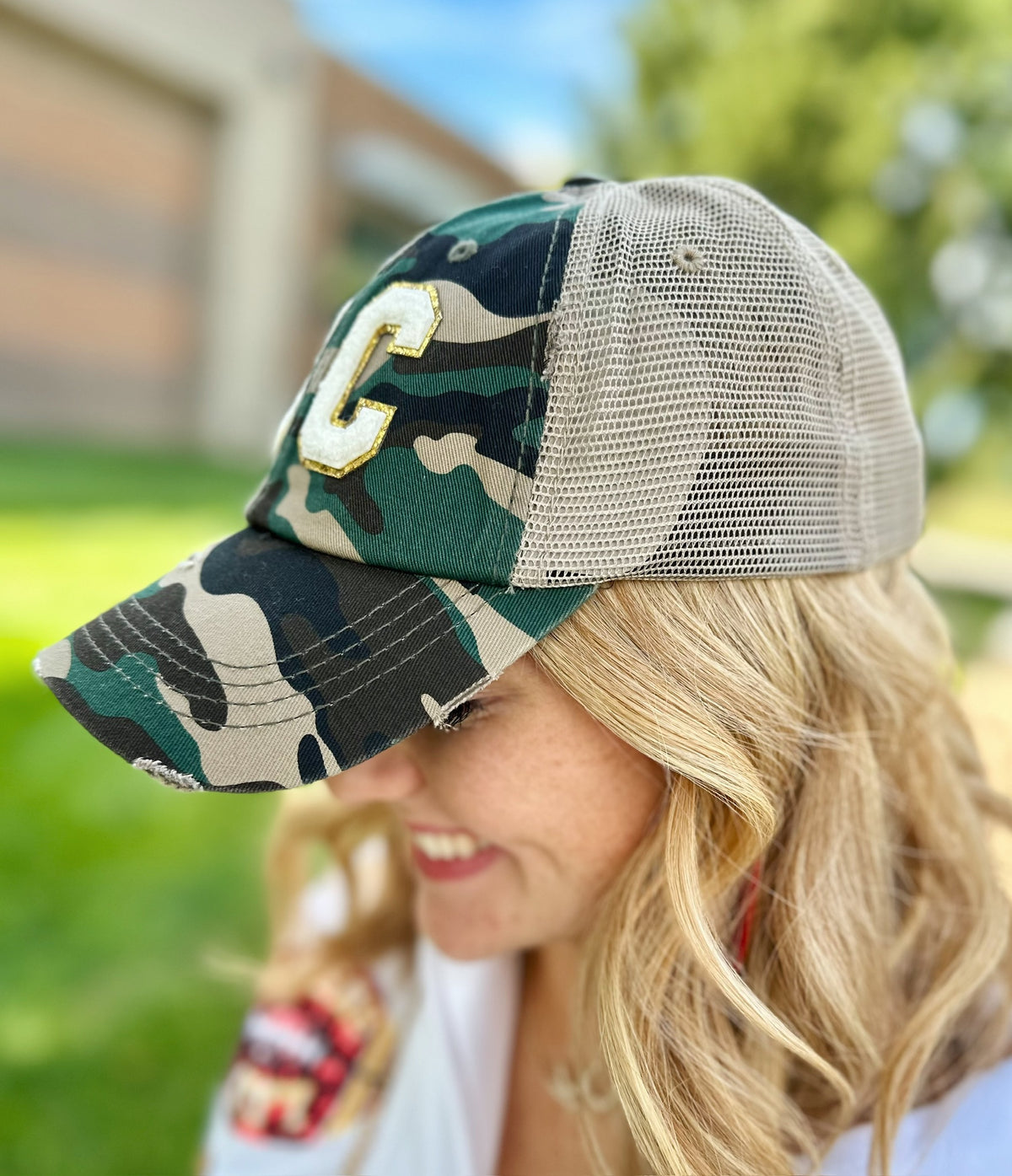 KC Camo Hat - Amelia's Boutique