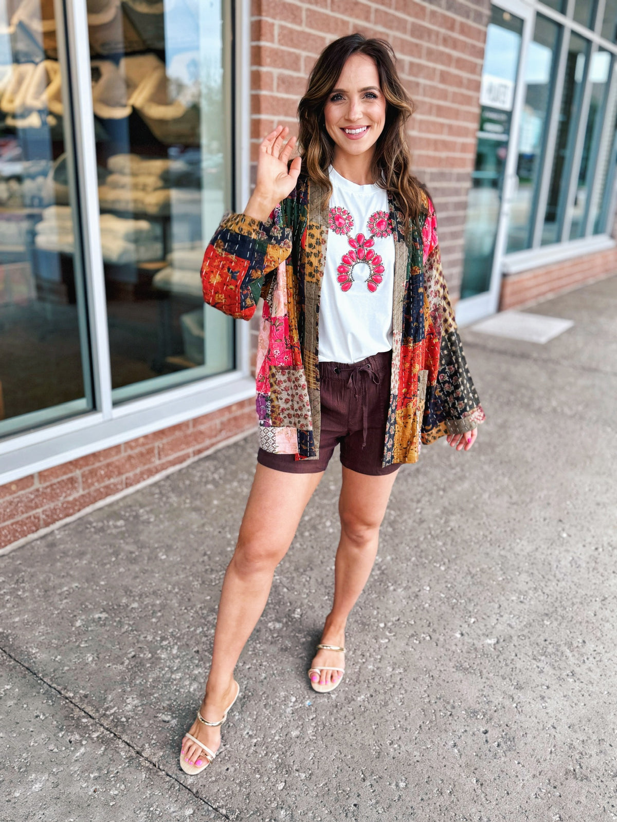 Queen of Sparkles Women’s Necklace Tank - Amelia's Boutique